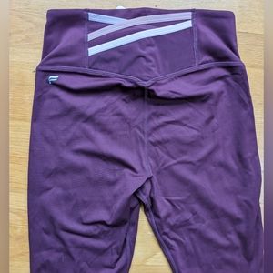 Fabletics leggings. Plum purple. High waisted. With tags. Size Small.